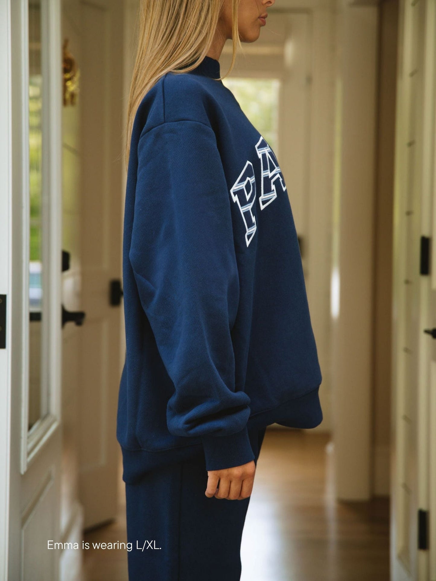 Maggie & Emma Heritage Varsity Mockneck