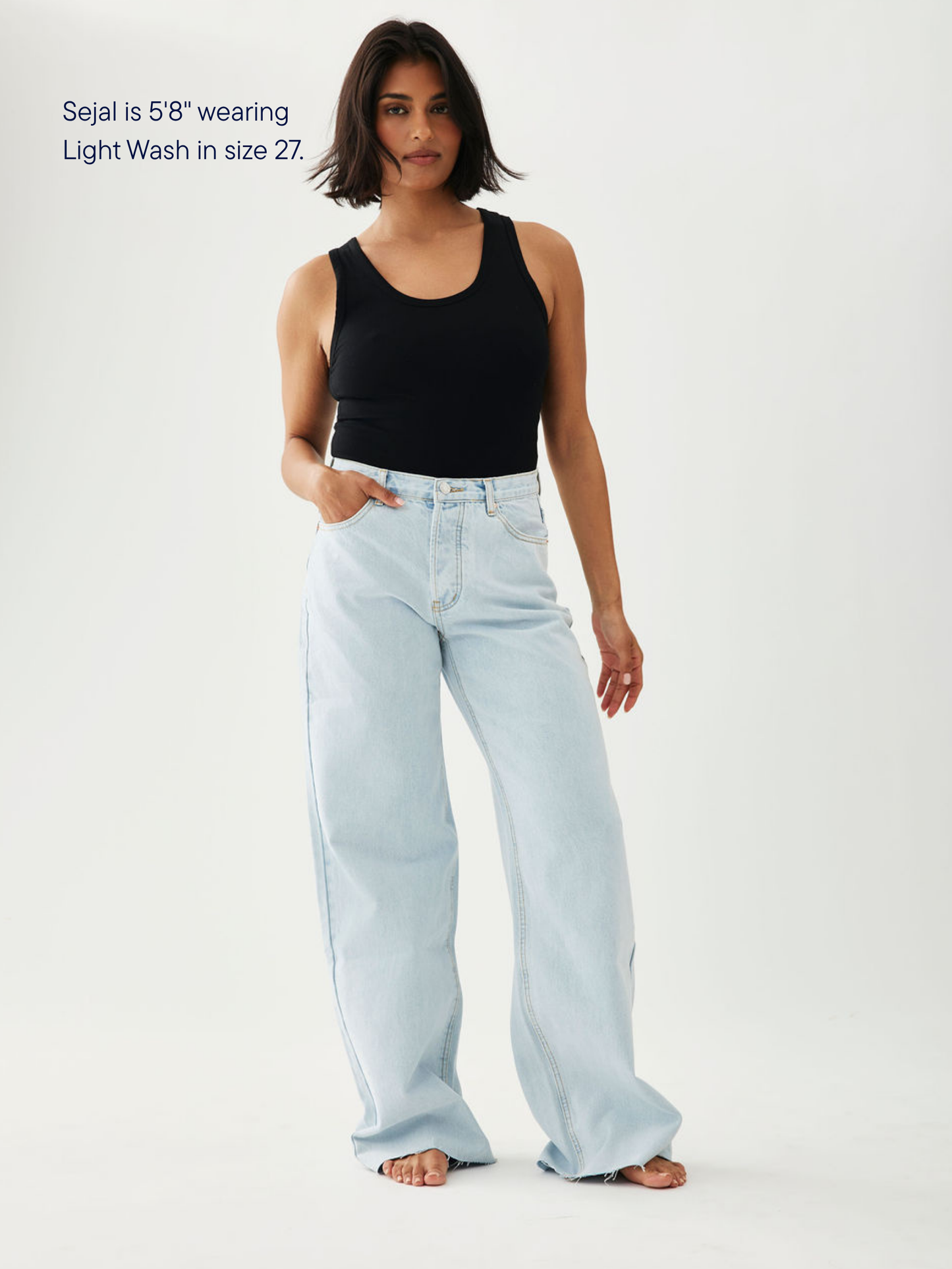 Low Rise Baggy Jeans