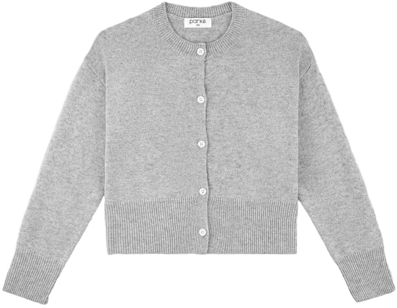 heather grey cardigan flat lay - heather grey