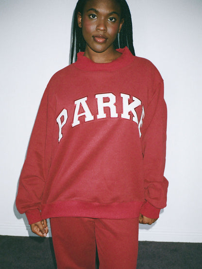 Valentine's Day Varsity Mockneck