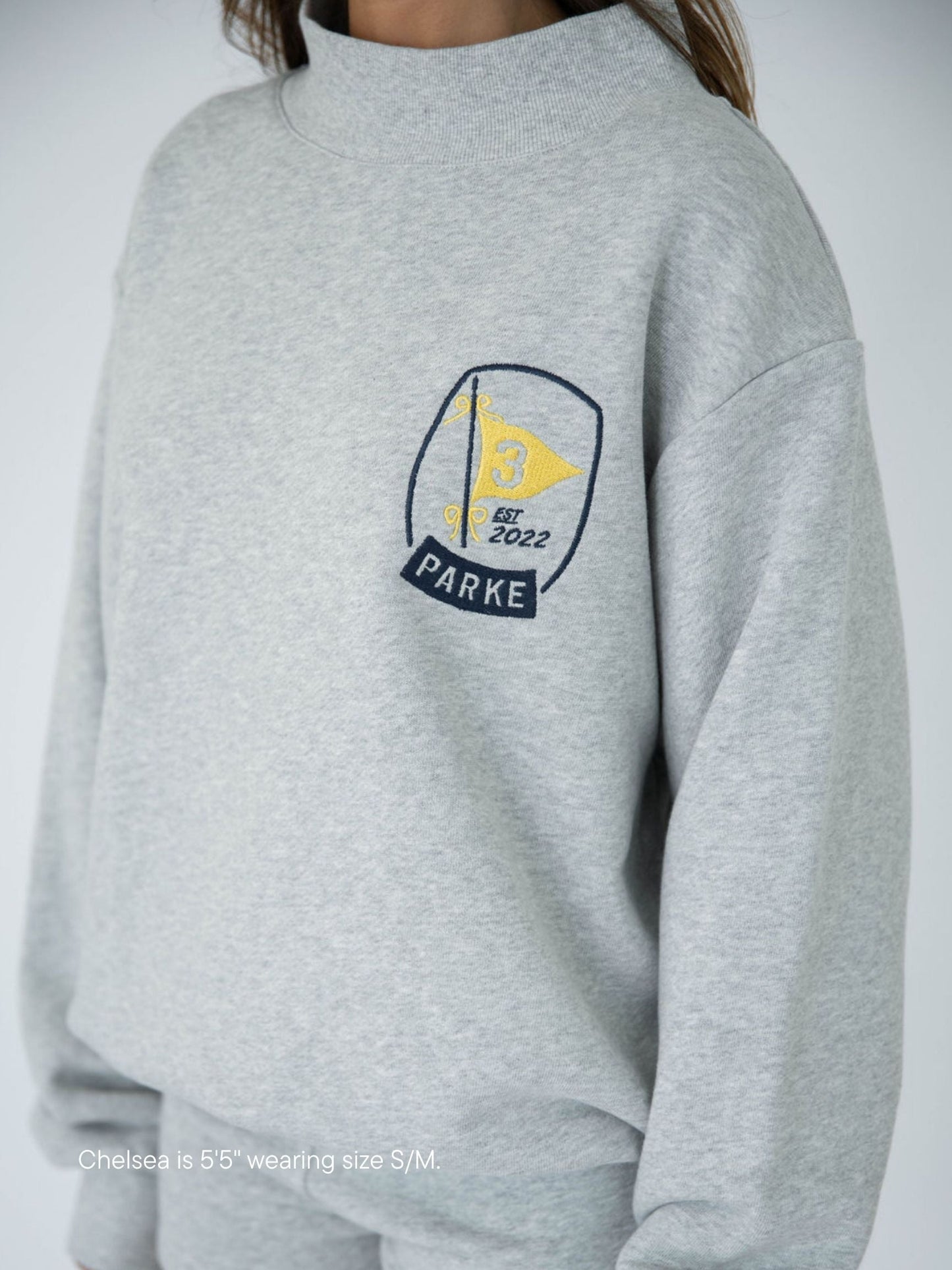 Embroidered Birthday Mockneck
