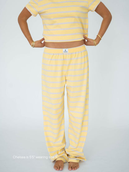 Preorder Striped Cotton Boxer Pants