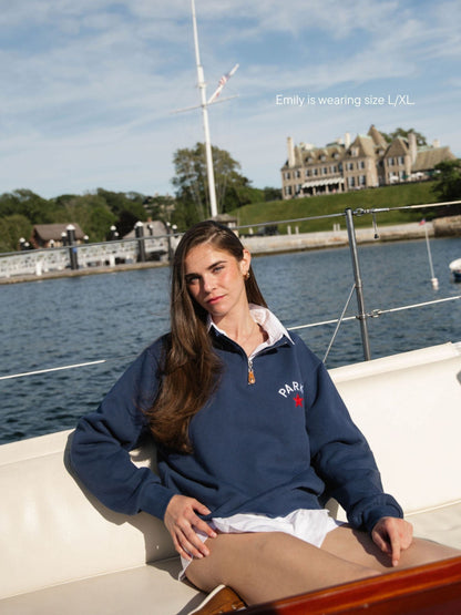 Quarter Zip Mockneck