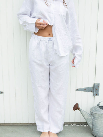 Linen Boxer Pant