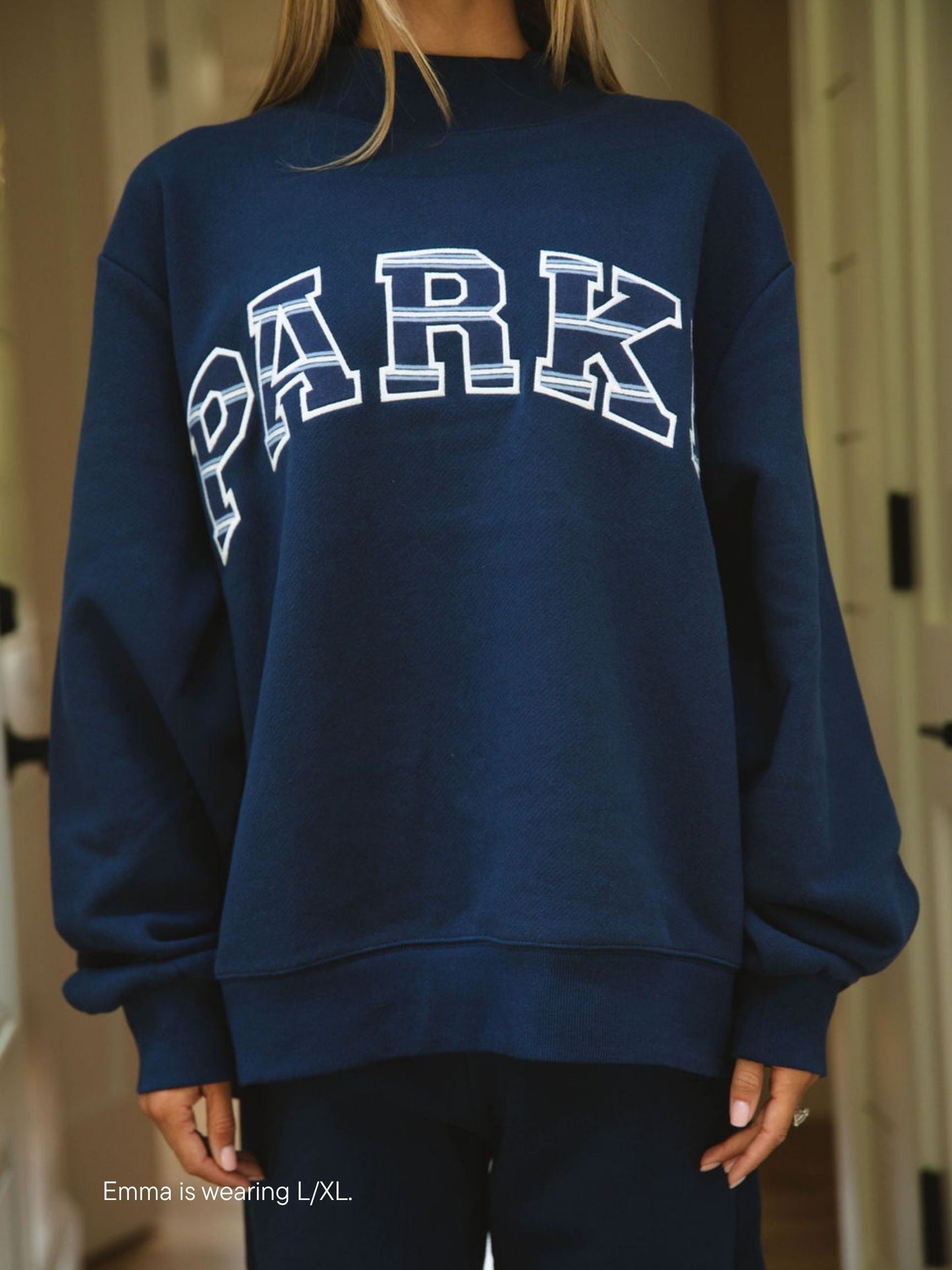 Maggie & Emma Heritage Varsity Mockneck