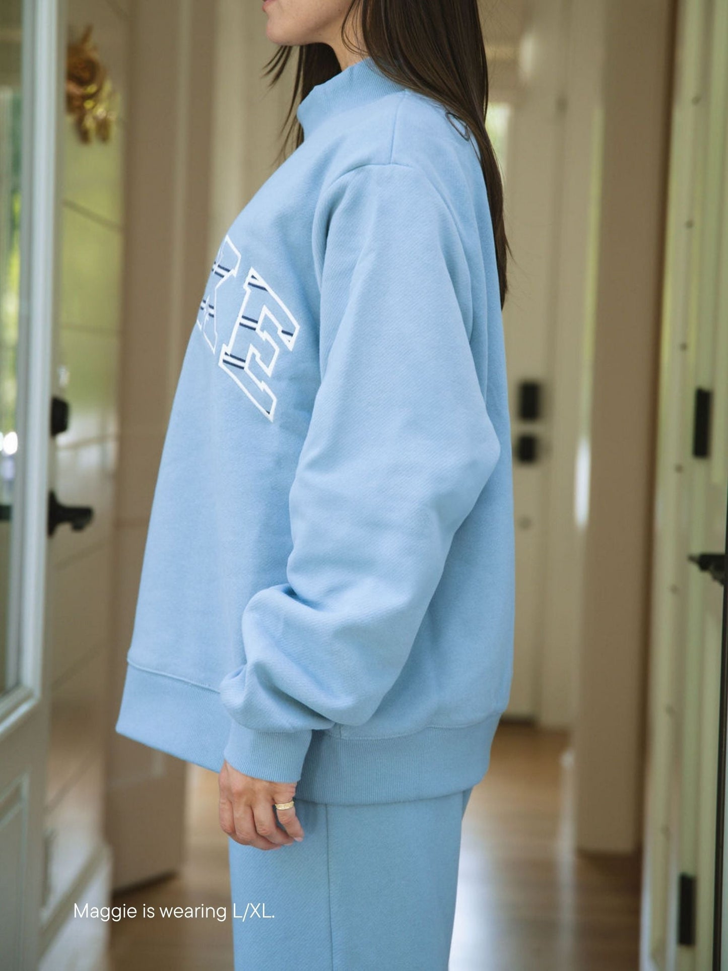 Maggie & Emma Heritage Varsity Mockneck