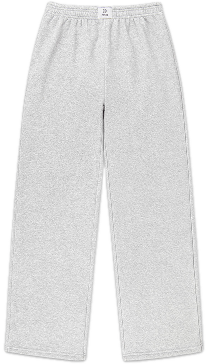 classic grey boxer sweat pant flat lay -classic grey