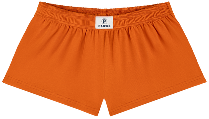 cotton boxer short flat lay -amber