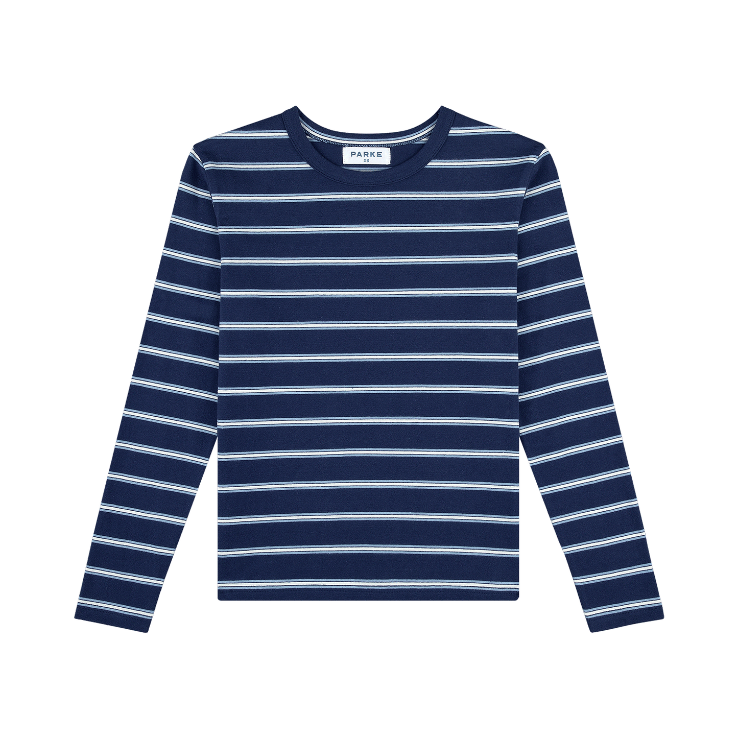 Maggie & Emma Long Sleeve Striped Tee -maggie stripe