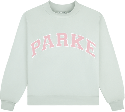varsity mockneck -something blue + sprinkle