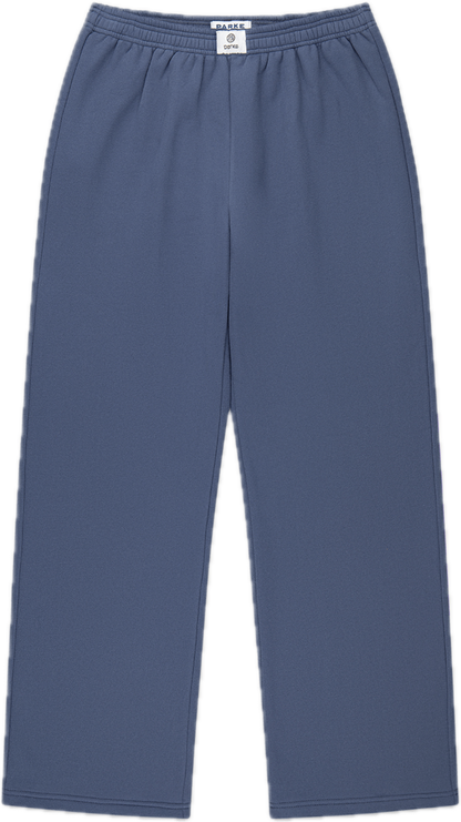 sweat boxer pant flat lay -sapphire