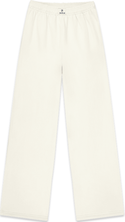 boxer sweatpants -cream