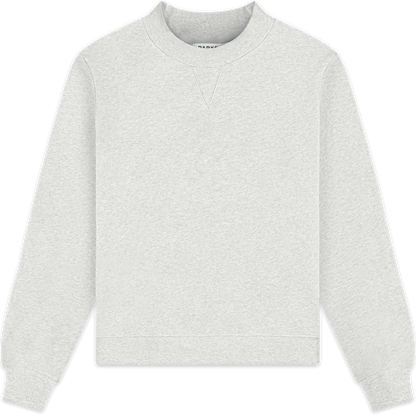 heritage classic mockneck flat lay -classic grey