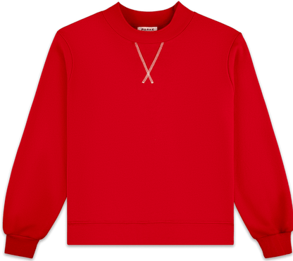 classic mockneck -firecracker