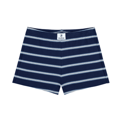 Maggie & Emma Cotton Mini Short -maggie stripe
