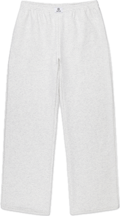 sweat boxer pant flat lay -heather grey