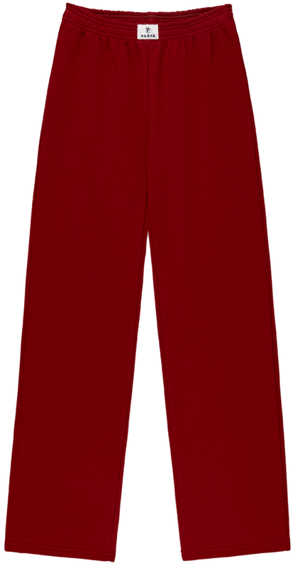 boxer sweatpants -maroon