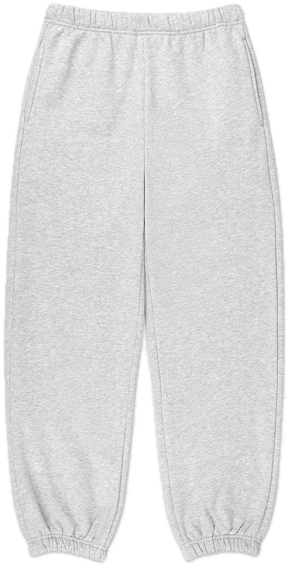 unisex sweats flat lay - charcoal