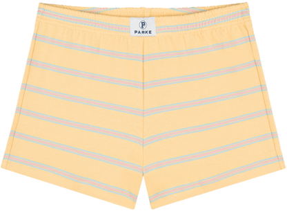 cotton mini short -birthday stripe