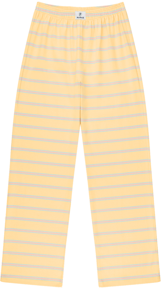 striped cotton boxer pants -birthday stripe