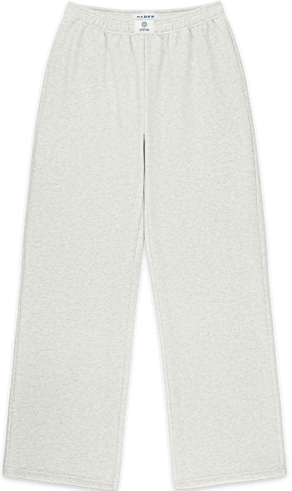 boxer sweatpants flat lay -classic grey