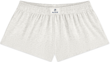 cotton boxer short flat lay -classic grey