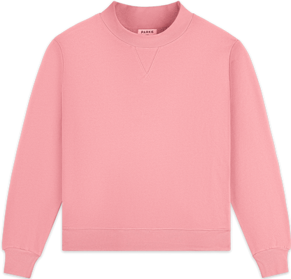 heritage classic mockneck flat lay -conch