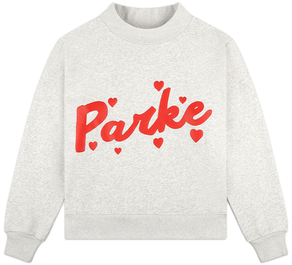 sweetheart mockneck -classic grey